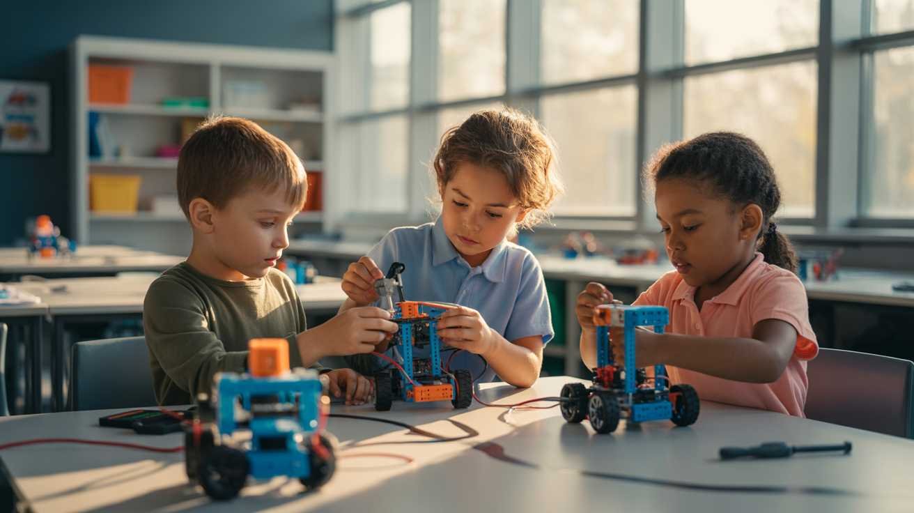 How Hands-On Robotics Activities Foster STEM Engagement in Young Learners