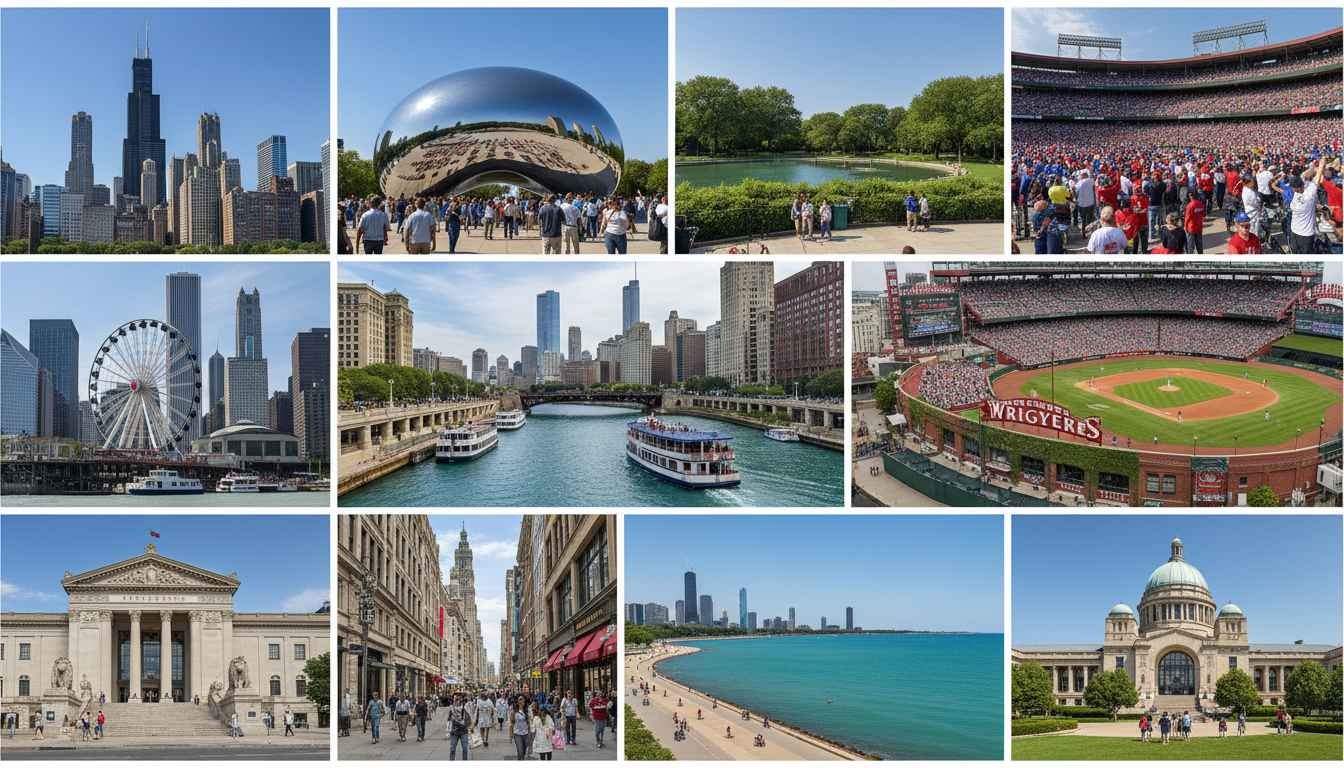 Top Ten Places to Visit IN Chicago Illinois Tourism Landmarks