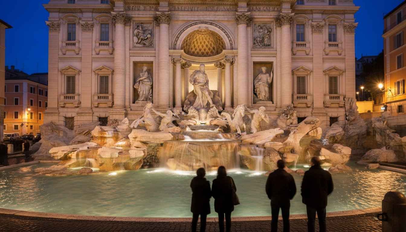 best places to visit in rome at night